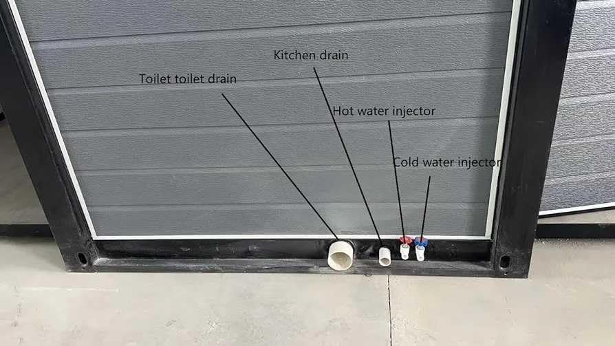 20ft House with Luxury Design, with 3 Bedroom, 1 Living Room, 1 Full Equiped Bathroom and Kitchen,Prefabricated Container House for Adults Living,... - Image 6