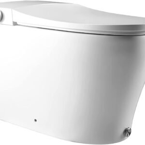BidetMate 6000 Series Intelligent Bidet Japanese Toilet Combination – Hands-Free Open/Close toilet and bidet – Instant Heated Water, Dryer, & Seat...