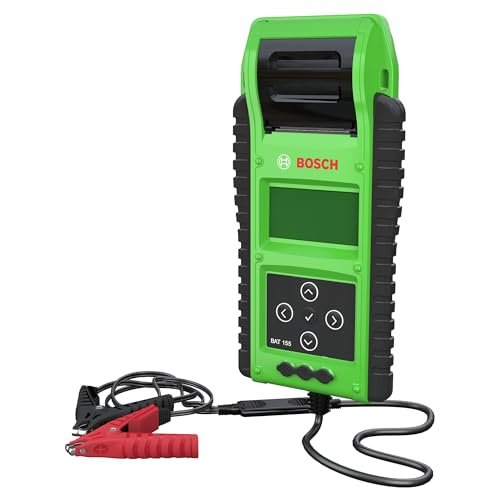 Bosch BAT155 Heavy Duty Battery Tester with Integrated Printer - Use with 6V and 12V Batteries, 12V and 24V Charging Systems, Large - Image 4
