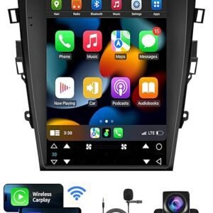 Car Radio for Ford Fusion Mondeo 2013-2018 Stereo Replacment Android 11 with Wireless CarPlay & Android Auto 12.1" Touch Screen GPS...