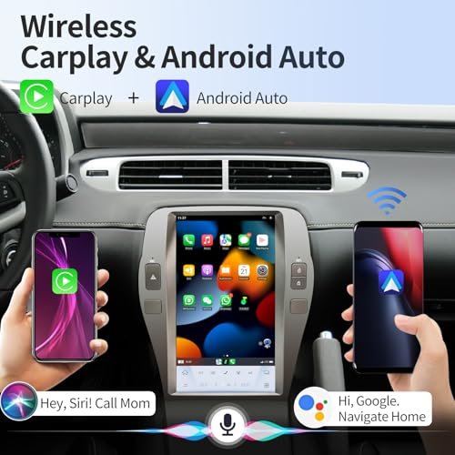 Car Stereo Radio for Chevrolet Camaro 2010 2011 2012 2013 2014 2015 Radio Upgrade 12.1 Inch Touch Screen with Carplay & Android Auto SWC DSP 4G... - Image 4