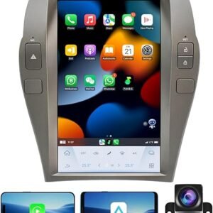 Car Stereo Radio for Chevrolet Camaro 2010 2011 2012 2013 2014 2015 Radio Upgrade 12.1 Inch Touch Screen with Carplay & Android Auto SWC DSP 4G...