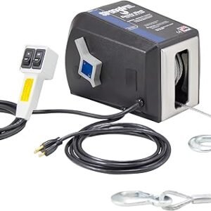 Dutton-Lainson Company - StrongArm 120V AC Electric Winch with Remote Control, 2,700 lb. Single-Line Capacity, 4,000 lb. Double-Line Capacity, 50'...