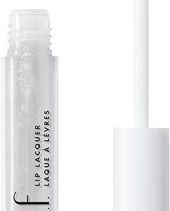 e.l.f. Lip Lacquer, Moisturizing, Shiny, Non-Sticky, Long Lasting, Provides Maximum Color, Glides On, Bubbles, 0.08 Fl Oz