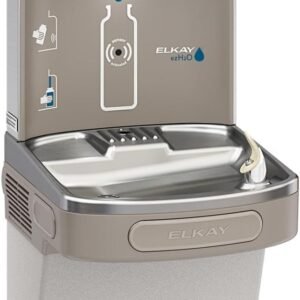 Elkay LZS8WSLK Filtered Refigerated, Single, Light Gray