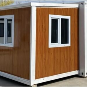 Expandable Prefabricated Container House with Lockable Windows and Doors for Camping, Storage, Outdoor Living (20 Feet), Prefab House for Living,...