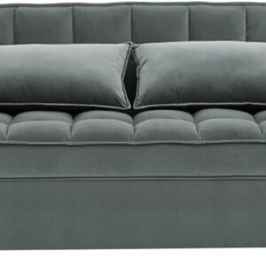 Grey Two-Person Sofa Bed Robuste Et Soft and Comfortable for Indoor Living Room Furniture