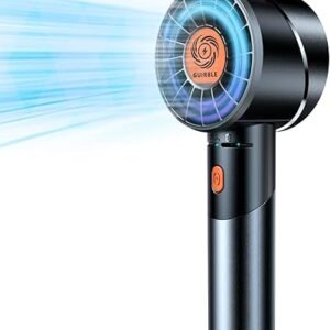 Handheld Fan,Portable Turbo Fan,Powerful Personal Fan(7000rpm High-Speed Motor,Battery Work 3-16 H),USB Rechargeable Mini Handheld Fan for...