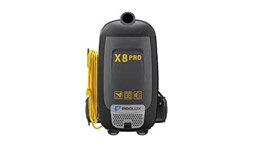 Prolux X8 Pro Backpack Canister Vacuum, Cleaner Air with 4 Stage Filtration, Super-Suction Power, 50' Power Cord, Adjustable Straps, Gadgets Galore... - Image 2