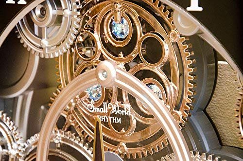 Rhythm Clocks "Gadget" Magic Motion Clock, Black - Image 5