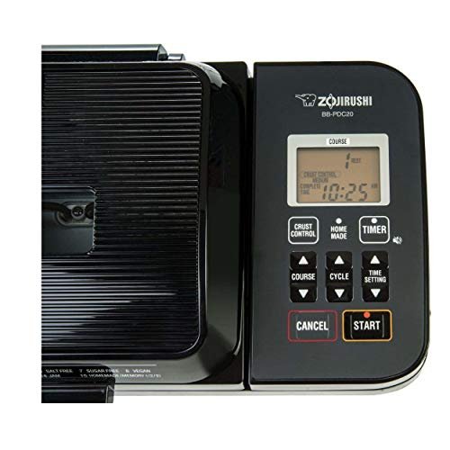 Zojirushi BB-PDC20BA Home Bakery Virtuoso Plus Breadmaker, 2 lb. loaf of bread - Image 3