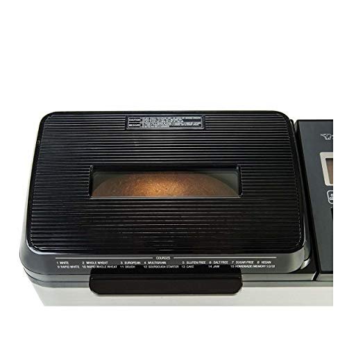 Zojirushi BB-PDC20BA Home Bakery Virtuoso Plus Breadmaker, 2 lb. loaf of bread - Image 6