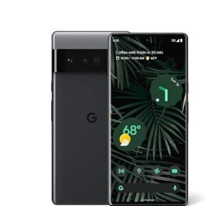 Google Pixel 6 Pro 5G, US Version, 128GB, Stormy Black - Unlocked (Renewed)