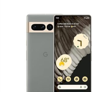 Google Pixel 7 Pro 5G, US Version, 128GB, Hazel - Unlocked (Renewed)