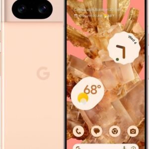 Google Pixel 8 5G,US Version, 128 GB Rose - Unlocked (Renewed)