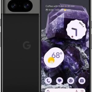 Google Pixel 8 5G,US Version, 256 GB Obsidian - Unlocked (Renewed)