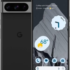 Google Pixel 8 Pro, 128GB Fully Unlocked Black (Renewed)