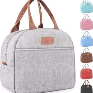 Lunch Bag for Women & Men Adult Insulated Lunch Box, Small Leakproof Cooler Food Lunch Containers Reusable High Capacity Lunch Tote Bags for Work,...