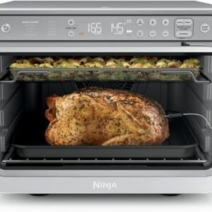 Ninja Prestige Smart XL with Pro Cook System 10-in-1 Air Fry Digital Countertop Convection Toaster Oven with Air Fry, Air Roast, Broil & Bake, Pro...