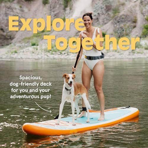 Retrospec Weekender Inflatable Stand Up Paddle Board Includes Paddle, Pump, and Accessories 10’6” Lightweight iSUP, Puncture Resistant Inflatable... - Image 2