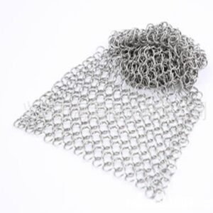 1 Stainless Steel Chain Chain Home Cookware BBQ Baking Cooking Utensils for Frying Pan Bakeware Kitchen to