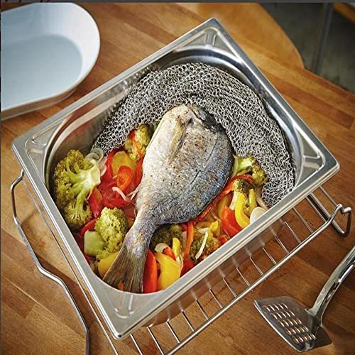 1 Stainless Steel Chain Chain Home Cookware BBQ Baking Cooking Utensils for Frying Pan Bakeware Kitchen to - Image 5