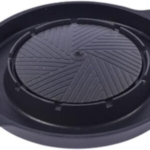 Aluminum Alloy Barbecue Plate hot Pot Cassette Furnace Non-Stick Baking pan Household Outdoor Multifunctional(D)
