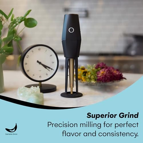 Banana Bros OTTO Electric Smart Spice Grinder - Automatic Herb Grinder with Smart Technology - Rechargeable via USB - Portable Milling for Dry... - Image 4