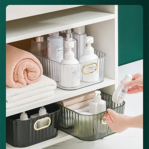 FMURY Desktop Storage Box Light Luxury Cosmetic Stationery Blanket Macaron Sundry Snack Office Home Holder(Orange) - Image 3