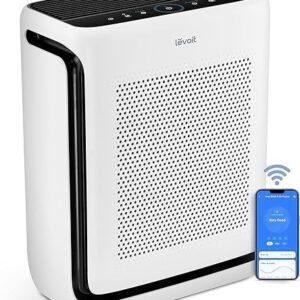 LEVOIT Air Purifiers for Home Large Room Up to 1875 Ft² with Washable Pre-Filter, AHAM VERIFIDE, Air Quality Monitor, HEPA Sleep Mode for...