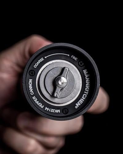 MANNKITCHEN Pepper Cannon - Professional Grade Heavy Duty High Output Pepper Mill - Image 5