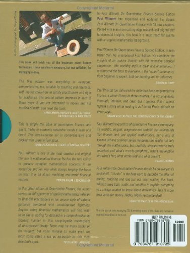 Paul Wilmott on Quantitative Finance, 3 Volume Set - Image 2