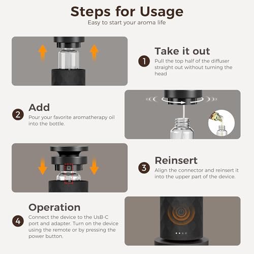 Scent Diffuser Hotel Collection - Suitable for 1000 Sq Ft Spaces, Cold Air Diffusers for Home, Quiet Operation, Suitable for Living Rooms, Offices,... - Image 6