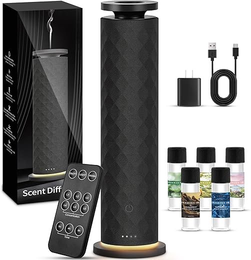 Scent Diffuser Hotel Collection - Suitable for 1000 Sq Ft Spaces, Cold Air Diffusers for Home, Quiet Operation, Suitable for Living Rooms, Offices,...