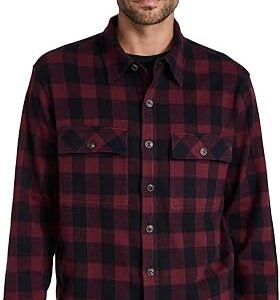 Vince Men's Buffalo Check Button Down Shirt