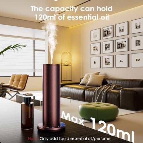 Waterless Essential Oil Diffuser,Oil Diffuser,Aromatherapy Diffusers,Scent Diffusers for Home,Large Room, Hotel Scent Diffuser, 1000sq.ft, Aroma... - Image 6