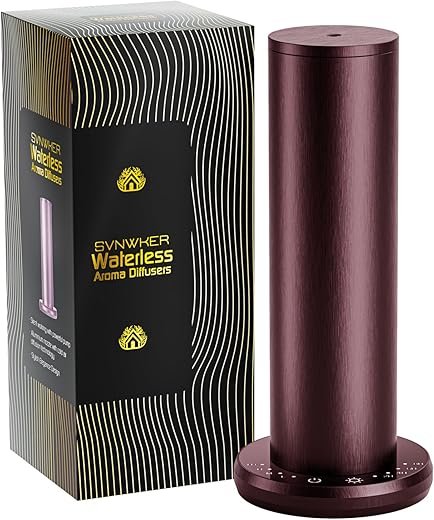 Waterless Essential Oil Diffuser,Oil Diffuser,Aromatherapy Diffusers,Scent Diffusers for Home,Large Room, Hotel Scent Diffuser, 1000sq.ft, Aroma...